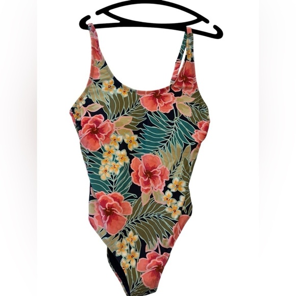Hurley One Piece Swim Suit Size L = 12 - Picture 4 of 12